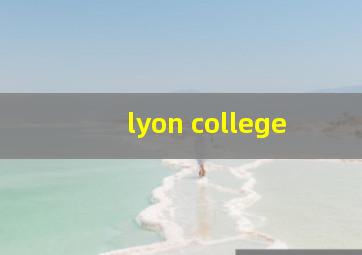 lyon college